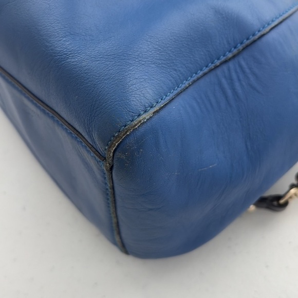 Kate Spade Royal Blue Leather Handbag - Picture 10 of 16